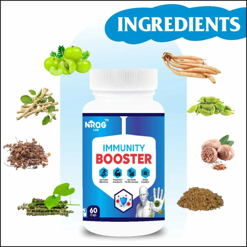 Nirog Lab Immunity Booster - Protects Against Seasonal Infections Like Cold, Cough, & Flu