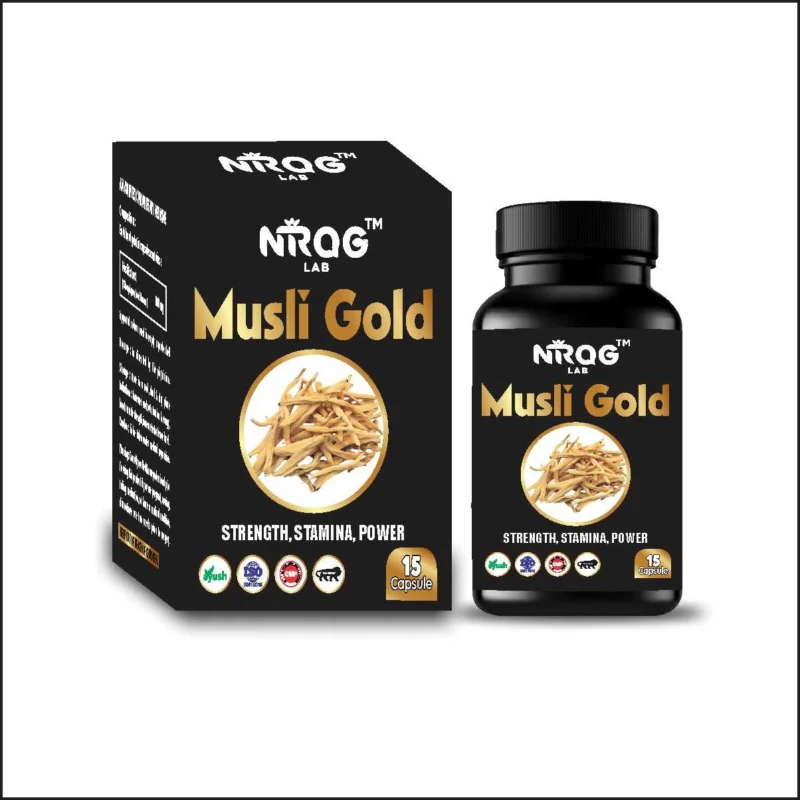 Nirog Lab Musli Gold Capsule - Supports Male Fertility