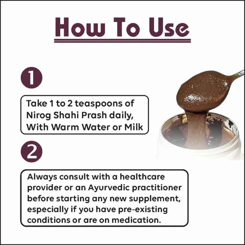 Nirog Lab Shahi Prash - Reduces Fatigue, Improves Stamina, and Keeps the Body Energized Throughout the Day